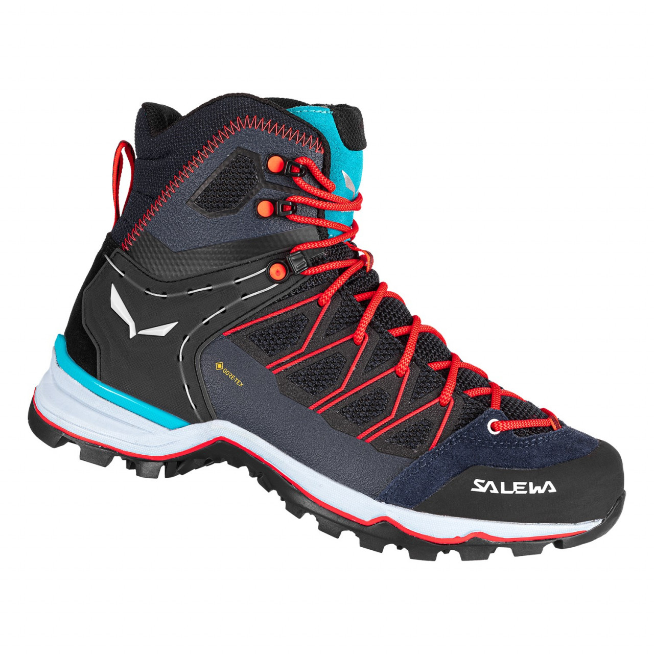 Salewa Mountain Trainer Lite Mid GORE-TEX® Bayan Yürüyüş Ayakkabısı Mavi/Lacivert/Mavi Türkiye 81679